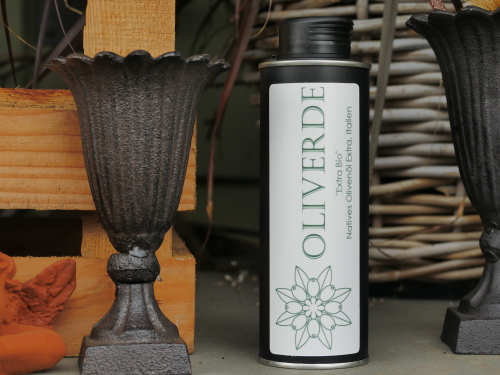 OLIVERDE "Extra Bio", virgin olive oil extra bio, Italy, 250 ml
